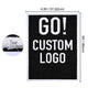 TheLAShop Custom Artificial Turf with Tufted-in Logo | 9 Colors & Any Size, 6x4.3ft Image