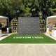 TheLAShop Custom Artificial Turf with Tufted-in Logo | 9 Colors & Any Size Image