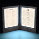 TheLAShop Custom LED Illuminated Menu Cover 8-1/2"x11" 5ct/pk Image