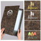 TheLAShop Custom LED Illuminated Menu Cover 8-1/2"x11" 5ct/pk, Custom Color Image