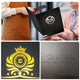 TheLAShop Custom PU Leather Menu Covers 2-View 8-1/2"x14" 10ct/pk Image