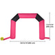 TheLAShop Custom Inflatable Arches Displays Entryways - Color & Logo, 13ft Image