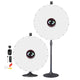 TheLAShop 36" Dry Erase Prize Wheel with Stand - Custom & 3 Style Options, White(18-Slot) Image