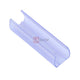 TheLAShop Clear Plastic U-Channel/Clips for 1/2"(13mm) Rope Lights, 2in(50ct.) Image
