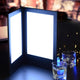 TheLAShop 8-1/2" x 14" LED Backlit Illuminated Menu Cover, Book Style 2-View 1ct/pk Image