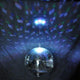 TheLAShop Disco Mirror Ball Motor with Lights DC or Battery Powered 6RPM Image