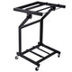 TheLAShop 9U Solid Steel Audio Mixer Rack with Crossbar 19" AV Cart Image