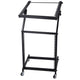 TheLAShop 12U Solid Steel Audio Mixer Rack 19" AV Cart Image