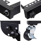 TheLAShop 12U Solid Steel Audio Mixer Rack 19" AV Cart Image