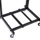 TheLAShop 16U Solid Steel Audio Mixer Rack with Crossbar 19" AV Cart Image