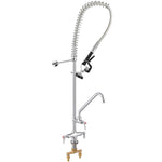 TheLAShop Commercial Pre-Rinse Faucet with Sprayer Deck Mount Image