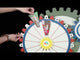 WinSpin Gears Prize Wheel Spinner Tabletop, 24"