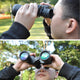 TheLAShop 10x 50mm HD Wide-Angle Binoculars Zoom Green/ Black