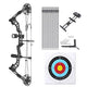 TheLAShop Adults Compound Bow and Arrows(12) Archery Set