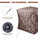 TheLAShop Collapsible Ground Hunting Blind Camouflage Hub Style