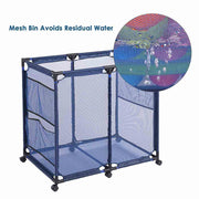 TheLAShop Pool Float Storage Bin Mesh with Pockets Large