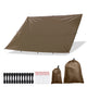 TheLAShop 10x15ft Waterproof Camping Tarp Large Rainfly UV50+ PU3,000mm
