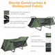 TheLAShop One Person Camping Cot Tent Waterproof RainFly