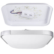 TheLAShop 36W 15" Dimmable Flush Mount LED Ceiling Light Square w/ Remote