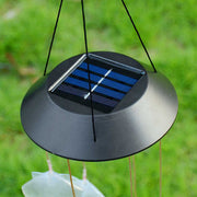 TheLAShop Shell Solar Powered LED Light Wind Chime