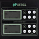 TheLAShop Dual-User LCD Foot Bath Spa Machine Set Ionic Detox 5 Modes