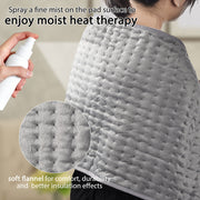 TheLAShop Washable Electric Heat Pad Moist Dry Heat 16x30 in