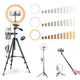 TheLAShop 12in Dimmable Ring Light & Tripod Stand & Camera Phone Mount