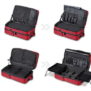 TheLAShop Makeup Backpack for Artist Hairstylist with Extendable Trays