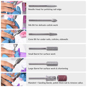 TheLAShop Nails Manicure Electric Acrylic Nail Drill File w/ Pedal