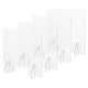 TheLAShop 24" Sneeze Guards for Desk Acrylic Dividers 6mm Thick 4ct/Pack