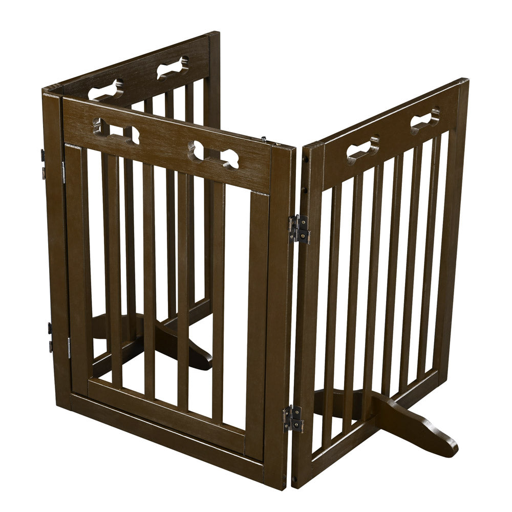 Dog clearance gate folding