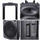 TheLAShop 15in Portable PA Speaker with Bluetooth Wireless Microphone