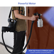TheLAShop HVLP Spray Auto Paint Bottom Feed Sprayer 1.0mm w/ Motor