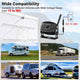 TheLAShop Rear View Cam Backup Camera Travel Trailer Night Vision
