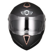 TheLAShop Bluetooth Motorcycle Helmet Black DOT Full Face