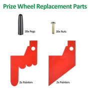 WinSpin Pegs & Red Points for Prize Wheels