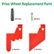 WinSpin Pegs & Red Points for Prize Wheels
