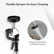 TheLAShop Commercial Pre-Rinse Faucet with Sprayer Wall Mount Tilt Add-On