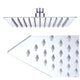 TheLAShop Rain Shower Head 304Stainless Steel Square Top Spray 8"
