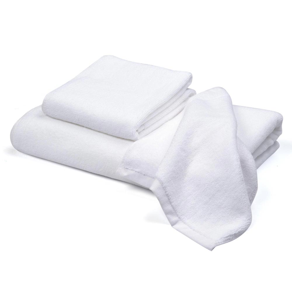 TheLAShop 3Pcs Bathtub Towel Sets White Hotel Towel Hand Face –