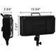 500 Ultra Bright Dimmable LED Studio Light Panel Bi-Color