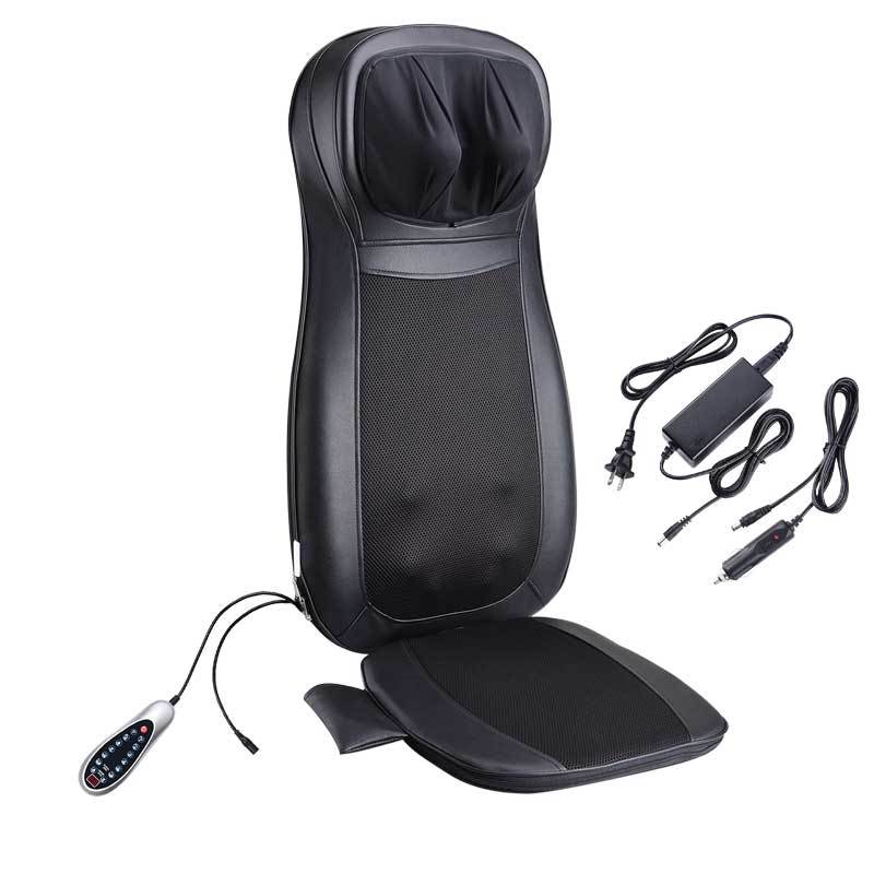 TheLAShop Home Car Massage Seat Cushion Pad Neck Back Hip w/ Heat –