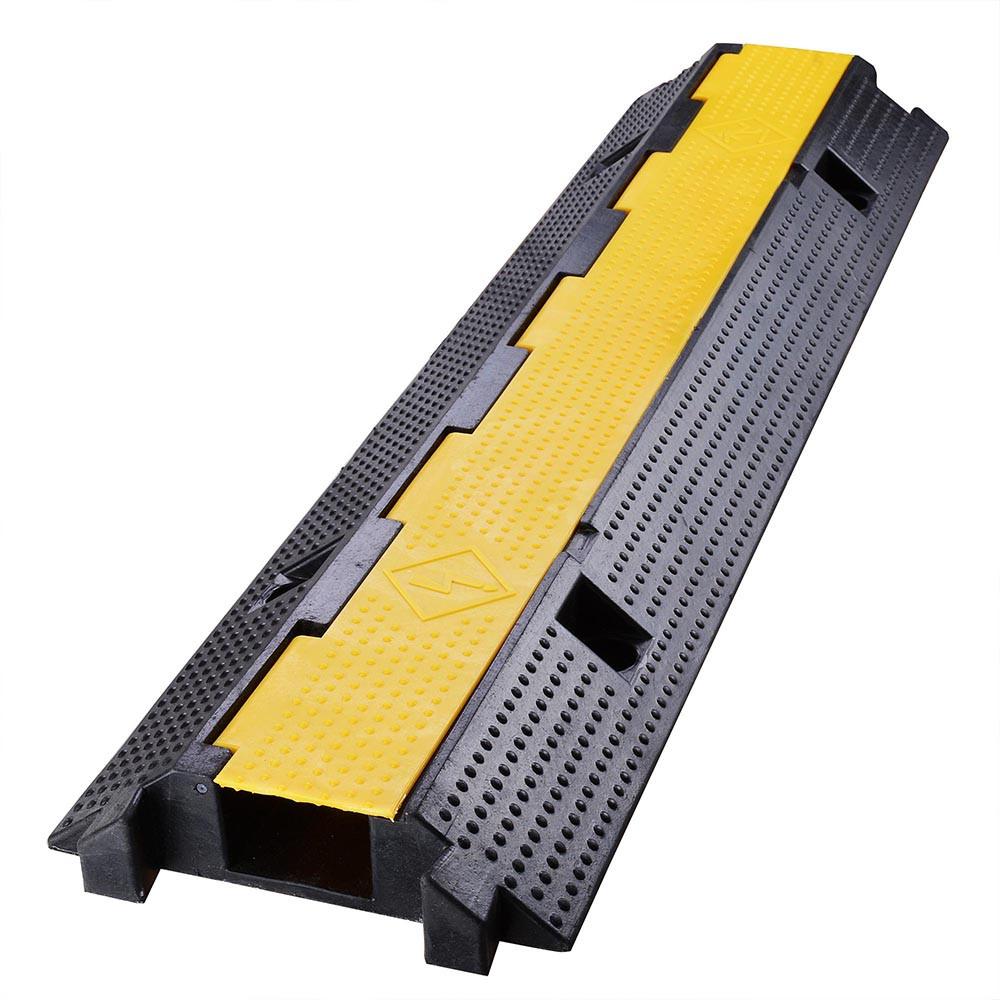 TheLAShop 1-channel Warehouse Cable Protector Ramp Traffic Wire Cover –