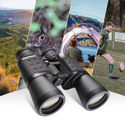 TheLAShop 10x 50mm HD Wide-Angle Binoculars Zoom Green/ Black Image