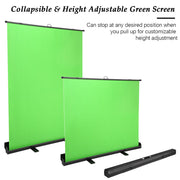 TheLAShop Collapsible Green Screen Chroma Key Backdrop Floorstand