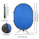 TheLAShop Chromakey Collapsible Blue Green Screen with Stand 5x7ft Image