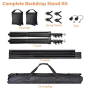 TheLAShop 8x10 ft Backdrop Stand for Party Decoration Baby Shower Decor Image