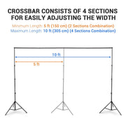 TheLAShop 8x10 ft Backdrop Stand for Party Decoration Baby Shower Decor Image