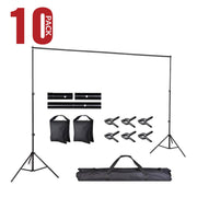 TheLAShop 7x10 ft Backdrop Stand for Party Decorations Portable Support, 10ct/pack Image
