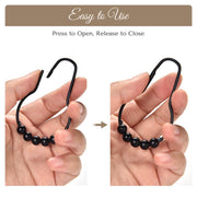 TheLAShop Curtain Rod Hooks 12ct/pk Image